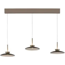 neuhaus pure® by paul neuhaus PURE Moon 3-flg. Ø 32,0 cm braun Glas