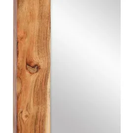 vidaXL Spiegel 70x50 cm Massivholz Akazie und Glas