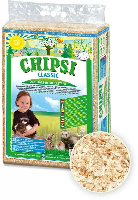 JRS Chipsi Classic 2x60l/3,2kg (Rabatt für Stammkunden 3%)