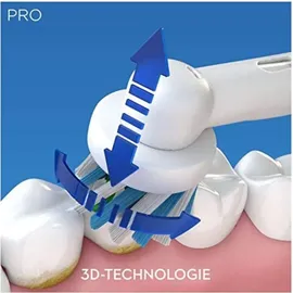 Oral-B Pro 1 750 Design Edition weiß + Reiseetui