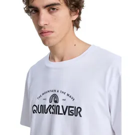 QUIKSILVER EV Vista S/S - T-Shirt Gr. L weiß