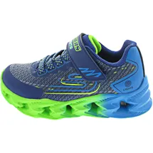 SKECHERS Vortex 2.0 Navy Synthetic / Textile / Lime & Blue Trim 35