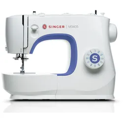 SINGER Freiarm-Nähmaschine "Singer M3405", lila (helllila, weiß), B:38,5cm H:27,7cm T:18,7cm, Nähmaschinen