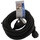 Unitec Verlängerungskabel Innen 10 Meter H05VV-F 3G1,5 ,schwarz
