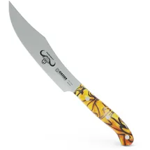 Johannes Giesser Messerfabrik GmbH Giesser Küchenmesser, Premium Cut Veggie No.1 Acryl, Spicy Orange, PremiumCut No 1, Stück
