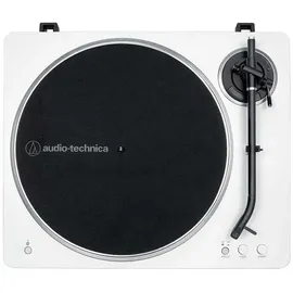Audio-Technica AUDIO TECHNICA AT-LP70XBT Fully Automatic Wireless Belt-Drive Turntable (White/Silver)