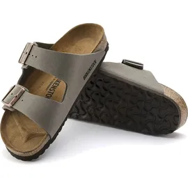 Birkenstock Arizona Birko-Flor Nubuk schmal stone 36
