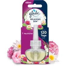 Glade electric scented oil Nachfüller, elektrischer Raumduft Duftstecker mit Duftöl, Relaxing Zen