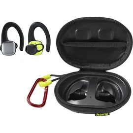 Hama Spirit Athletics True Wireless, Ohrbügel, Schw/Gelb