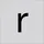 RZB Buchstabe 99222.013.R-K
