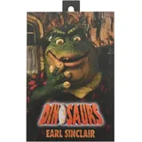 NECA Earl Sinclair Dinosaurier Actionfigur 18 cm