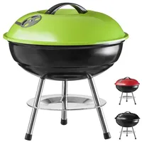 Goods & Gagdets Gmbh Micro BBQ Kugelgrill Holzkohle-Grill Tischgrill