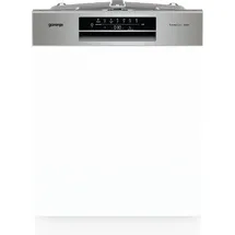 Gorenje G400 GI643D90X Einbau-Geschirrspüler (teilintegrierbar, 598 mm breit, Edelstahl)