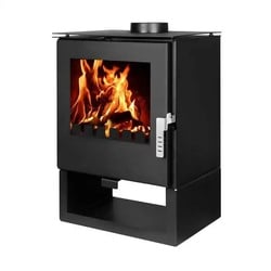 BRUNO® Kaminofen Bruno Vito | Schwarz | 5 kW