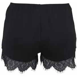 LASCANA Schlafshorts Pyjama-Shorts Schwarz 44/46