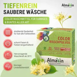 AlmaWin Colorwaschmittel Pulver 1 kg