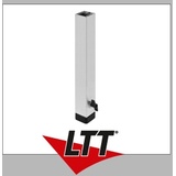 Bullstage Teleskopfuß vierkant 60x60mm - Höhe 60 bis 100 cm