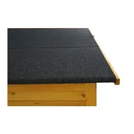 Mendler 2er-Fahrradgarage HWC-H60 Fahrradbox braun