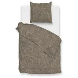 Zo Home Paisley-di-Lino Beige 135 x 200 cm + 2 x 80 x 80 cm
