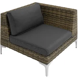 Tectake Villanova Loungeset grau