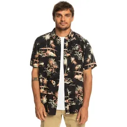 QUIKSILVER Herren Hemd AIRFLOW M WVTP, BLACK AIRFLOW, XL