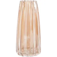 Beliani Blumenvase Glas, 22 cm Dekoration, Vasen, Glasvasen