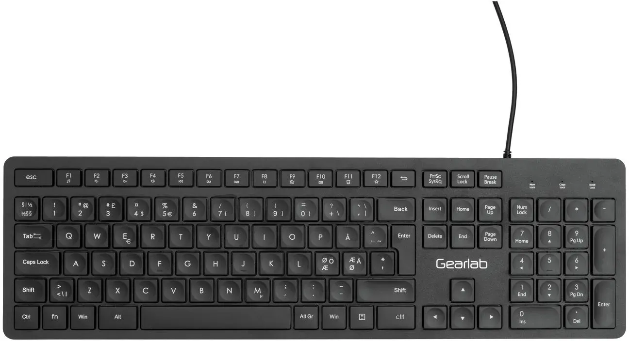 eSTUFF G220 - Tastatur - USB - QWERTY - Nordisch