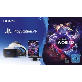 Sony PS4 Playstation VR V2 Headset + Camera + VR Worlds Voucher (Bundle)