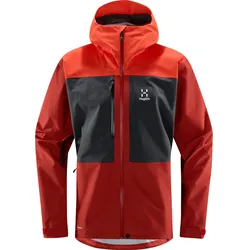 Haglöfs Herren Front Proof Jacket, 2XL - Habanero/Corrosion