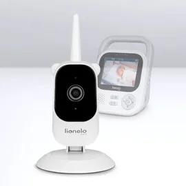 lionelo Camera Care Babyline 3.2, 3-facher Digitalzoom, Zwei-Wege-Kommunikation möglich, Aufzeichnungsmöglichkeit, Kameraauflösung: 1920x1080px / - Weiß