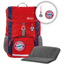 Step by Step Kinder Rucksack Set 3-tlg. Kid 13l FC Bayern Mia San Mia