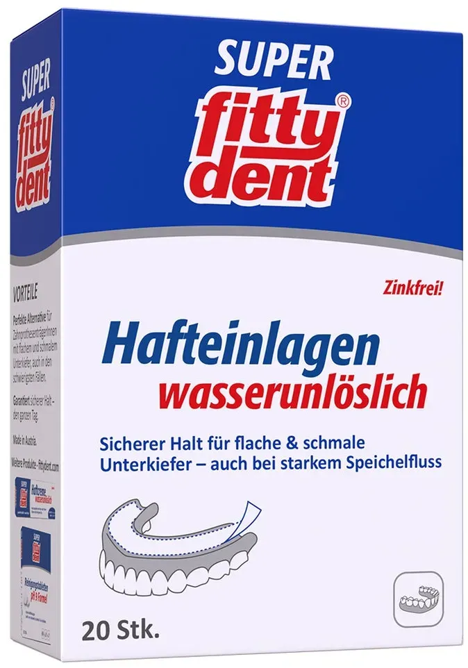 fittydent super haftkleber einlagen 20