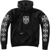 West Coast Choppers Dominator Reißverschlusspullover - Black - 4XL