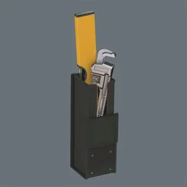 WERA 2go 7 Werkzeugtasche unbestückt schwarz 10,0 x 29,5 x 10,0 cm