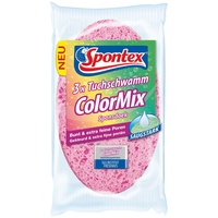 Spontex Tuchschwamm Color Mix 3er Pack,