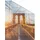 Lichtblick Fensterfolie Brooklyn Bridge orange 100 x 180 cm (B x L)