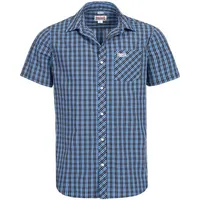 Lonsdale Kurzarmhemd - Blue / White / Black -