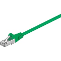 Goobay CAT 5e patchcable F/UTP Green 1 m