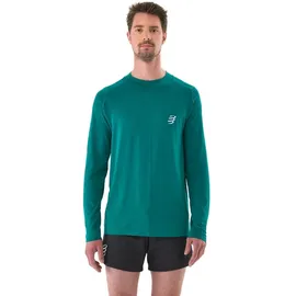 compressport Herren Performance LS T-Shirt grün