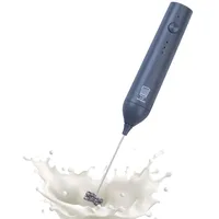 Chefkoch trifft Elektrischer Milchaufschäumer – inkl. 2 Schneebesen, USB-C wi...