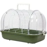 Pruojhw Reisevogelkäfig,Vogelreisebox mit Griff | Wellensittichkäfig,Geeignet Für Conure Nymphensittich Kanarie Unzertrennlicher Fink Wohnzimmer Balkon Außenbereich Sowie Park