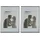 Relaxdays Bilderrahmen Silber A4 24 St.