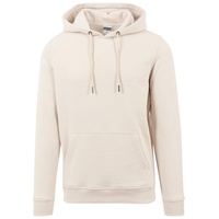 URBAN CLASSICS Basic Sweat Hoody in Beige, Größe L