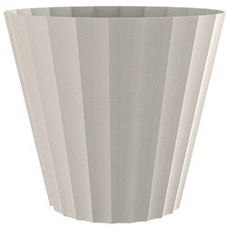 Doric Spritzguss Blumentopf Ecru Farbe Ø26X23Cm.