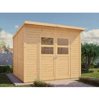 BERTILO Gartenhaus Felix 2,44 x 2,39 m Natur