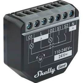 Shelly 2PM Gen4 Relais - (+12 Monate GRATIS Shelly Premium)