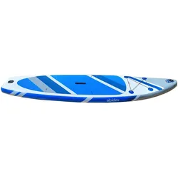 ALPIDEX Aufblasbares Stand Up Paddle Board SUP (320x76x15cm), Tragetasche, Paddel, Luftpumpe, Leash - Water