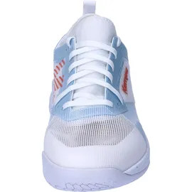 Kempa Kourtfly Sport-Schuhe, weiß/blau, 48 EU