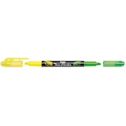 Pentel Twin Checker Textmarker Mehrfarbig