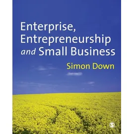Sage Publications Ltd Enterprise, Entrepreneurship and Small Business